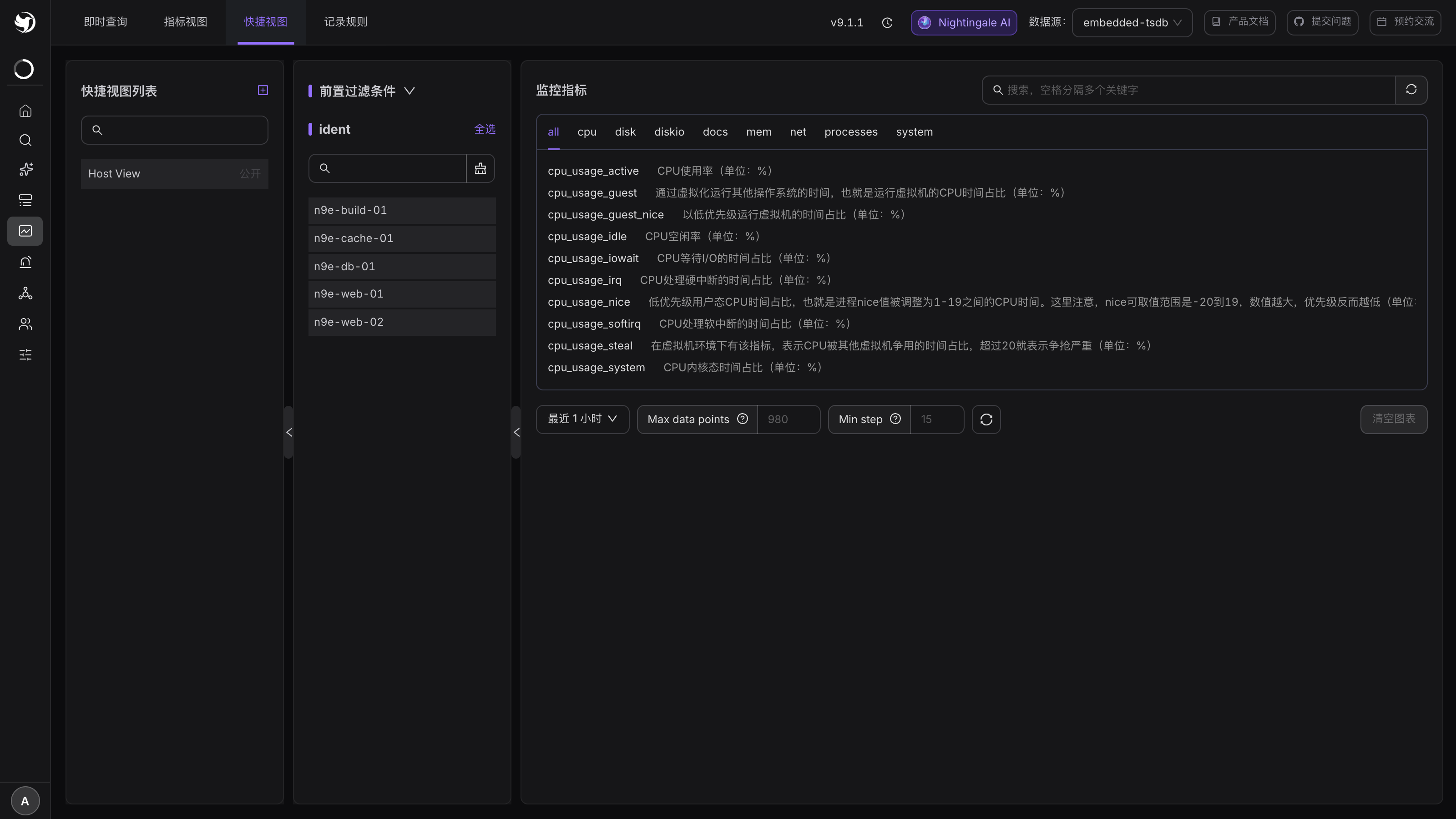 快捷视图